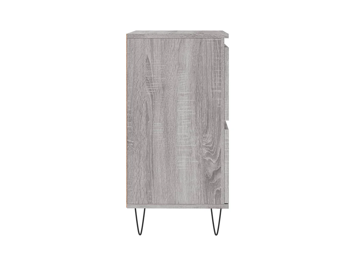 Credenza buffet cassettiera mobile contenitore organizer cucina soggiorno soggiorni 3 pz sonoma MDF grigio 02_0037189