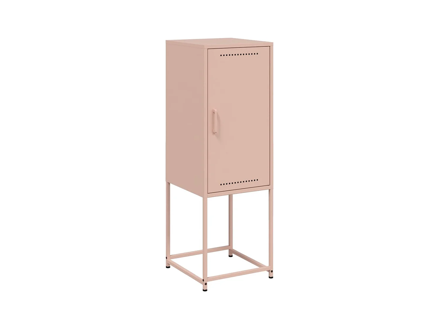Buffet credenza cassettiera mobile contenitore organizer cucina soggiorno soggiorno alto 36 x 39 x 107 cm acciaio Rosa 02_0035154