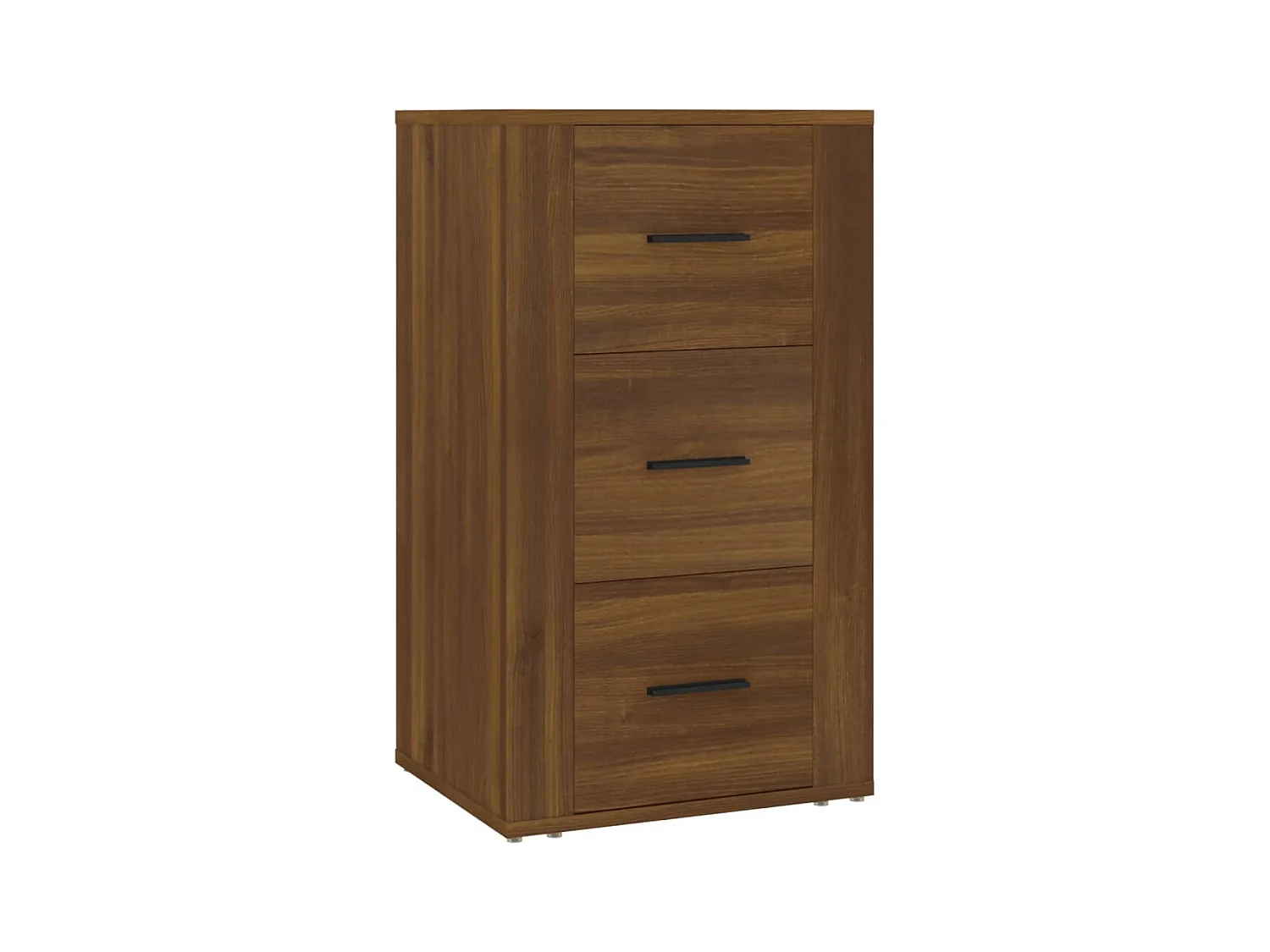 Buffet aparador cômoda armário unidade de armazenamento organizador cozinha sala de estar 40 x 33 x 70 cm madeira trabalhada marrom 02_0031246
