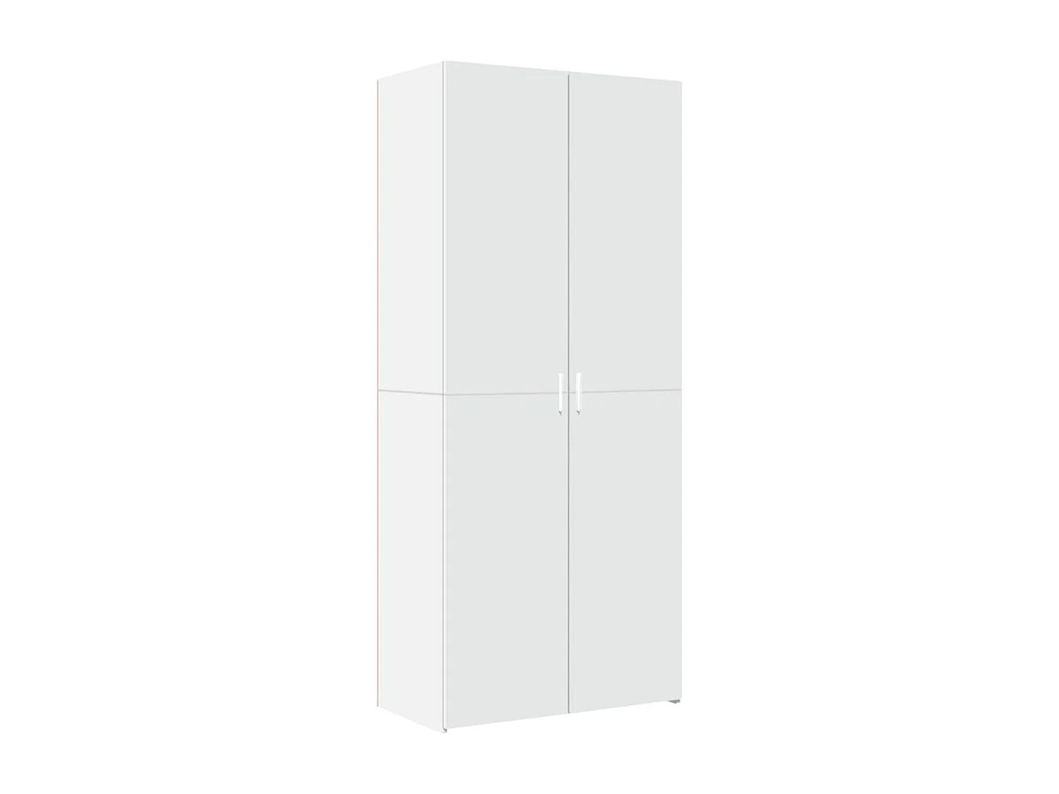 Buffet aparador cômoda armário unidade de armazenamento organizador cozinha sala sala alta 80 x 42,5 x 249 cm madeira trabalhada branca 02_0032776