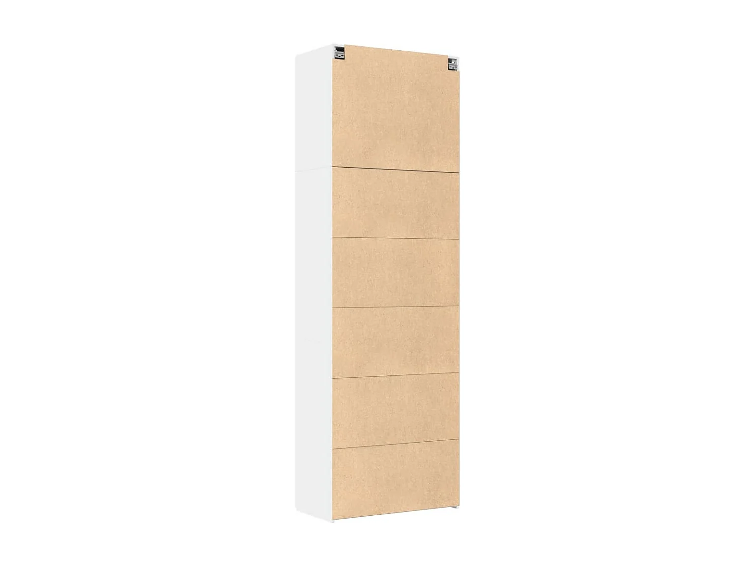 Buffet aparador cômoda armário unidade de armazenamento organizador cozinha sala sala alta 80 x 42,5 x 249 cm madeira trabalhada branca 02_0032776