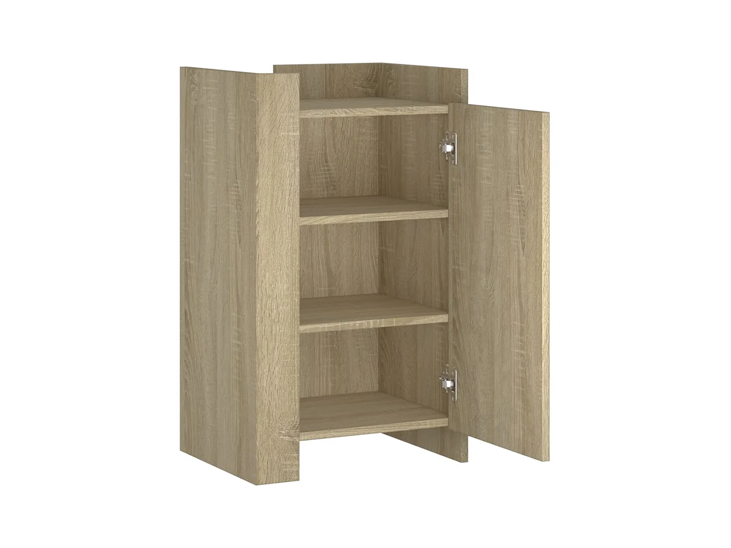 Credenza buffet cassettiera mobile contenitore organizer cucina soggiorno soggiorno Sonoma 45 x 35 x 75 cm derivati ​​del legno marrone 02_0031571