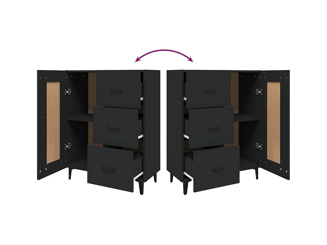 bahut commode armoire bois marron 69.5 x 34 x 90 cm 02_0036042