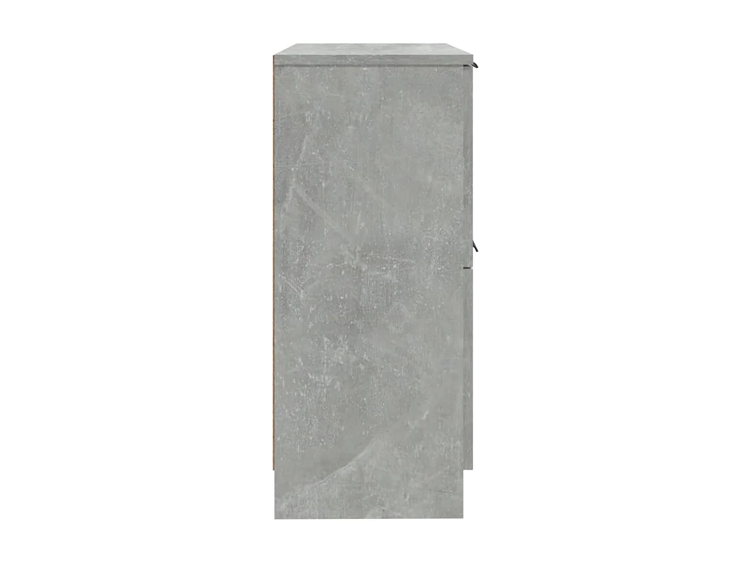 Credenza buffet cassettiera mobile contenitore organizer cucina soggiorno soggiorni set da 2 30 x 30 x 70 cm derivati ​​del legno grigio 02_0036843