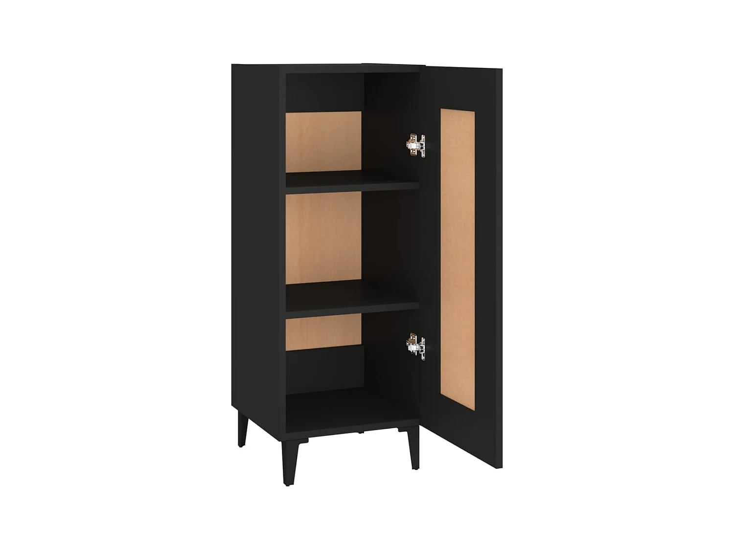 bahut commode armoire bois marron 34.5 x 34 x 90 cm 02_0035898