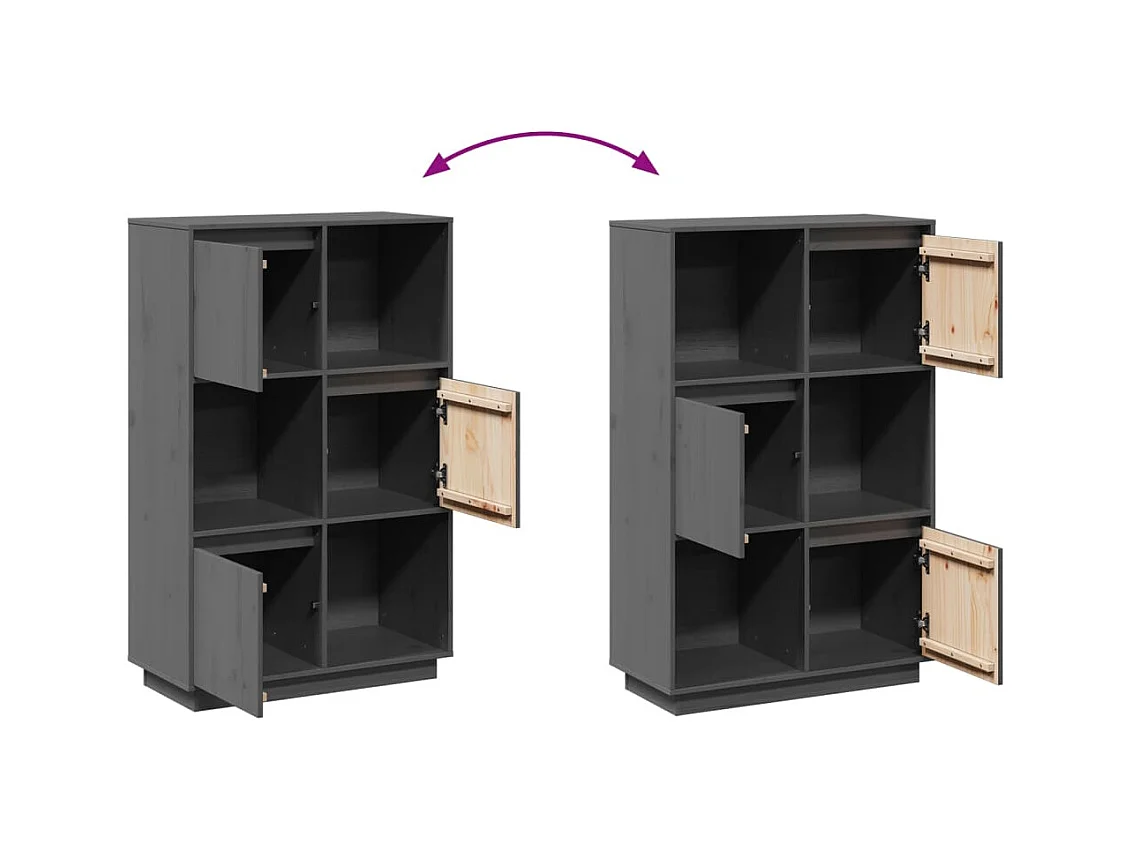 bahut commode armoire bois marron 74 x 35 x 117 cm 02_0034231