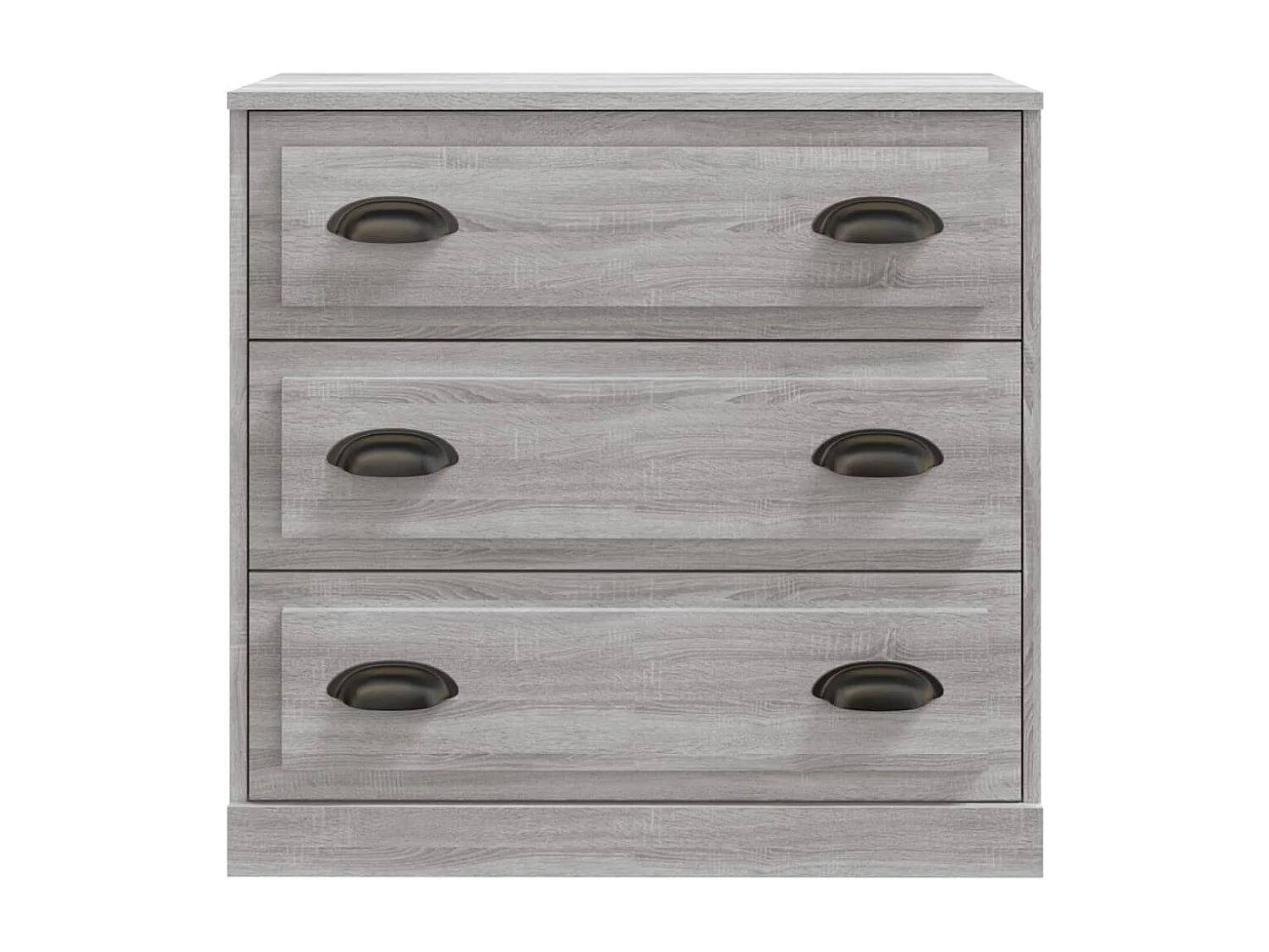 Credenza cassettiera cassettiera mobile contenitore organizer cucina soggiorno soggiorno Sonoma 70 x 35,5 x 67,5 cm derivati ​​del legno grigio 02_0036514