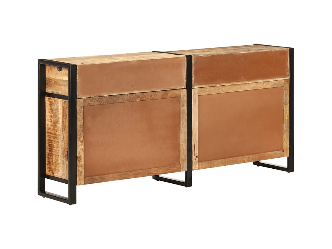 bahut commode armoire bois marron 172 x 35 x 80 cm 02_0029558