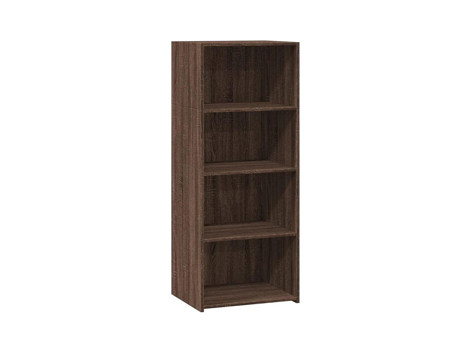Credenza cassettiera cassettiera mobile contenitore organizer cucina soggiorno soggiorno alto 50 x 41 x 124 cm derivati ​​del legno marrone 02_0033723