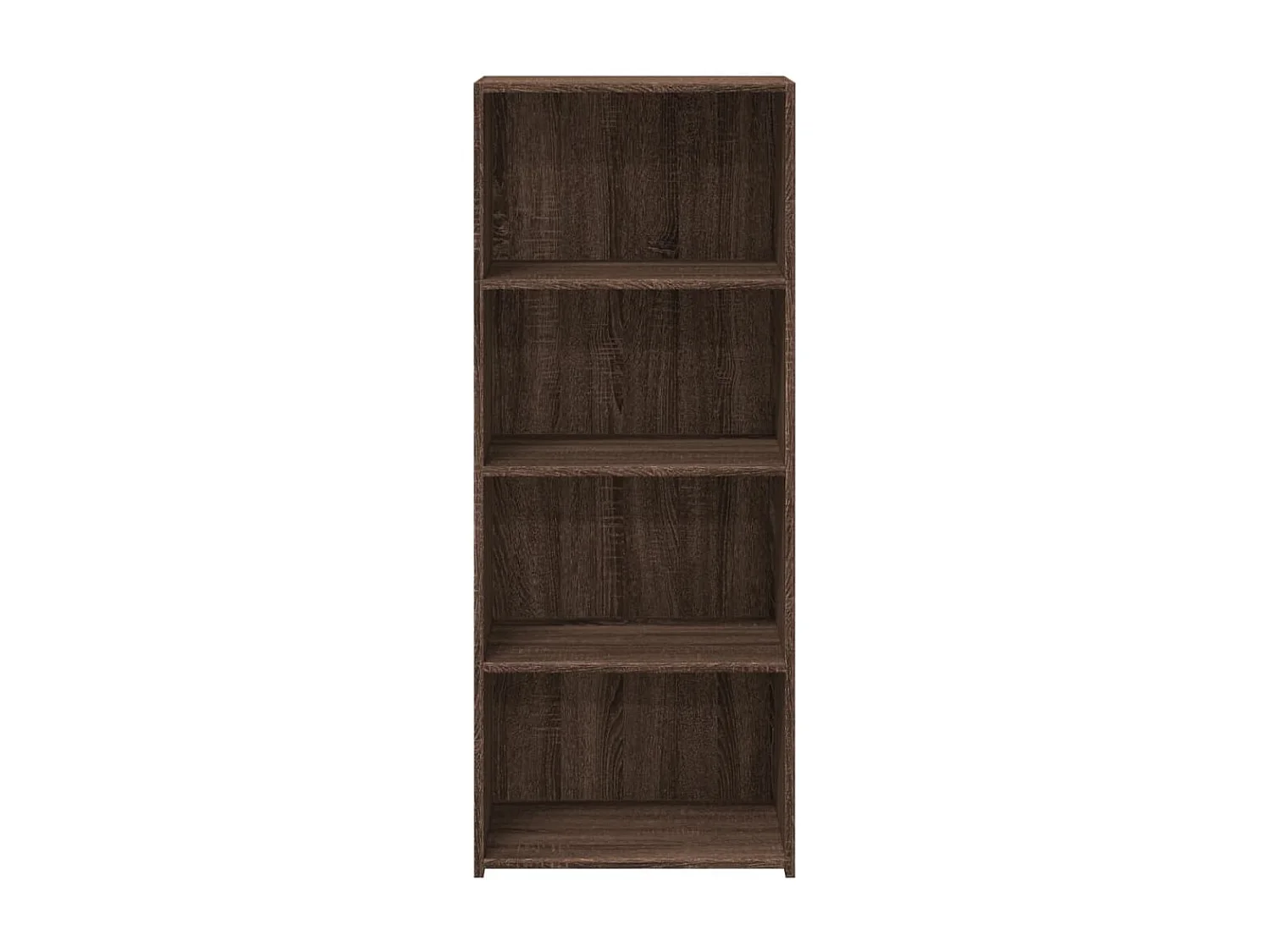 Aparador buffet cómoda mueble mueble de almacenaje organizador cocina salón salón alto 50 x 41 x 124 cm madera contrachapada marrón 02_0033723
