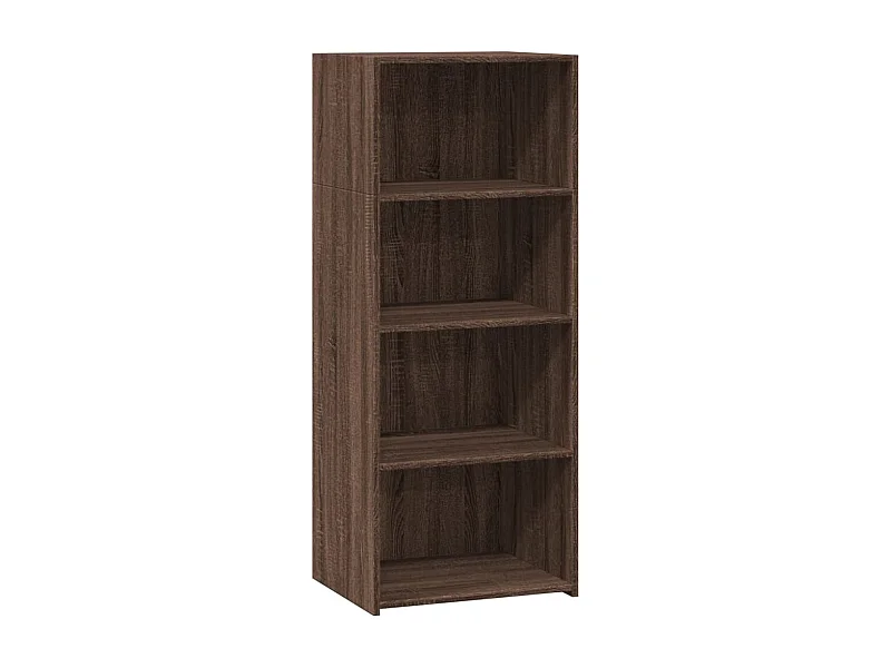 Aparador buffet cómoda mueble mueble de almacenaje organizador cocina salón salón alto 50 x 41 x 124 cm madera contrachapada marrón 02_0033723