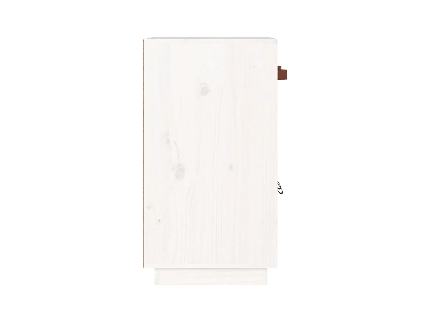 Credenza cassettiera cassettiera mobile contenitore organizer cucina soggiorno soggiorno 65,5 x 40 x 75 cm legno massello di pino bianco 02_0030381