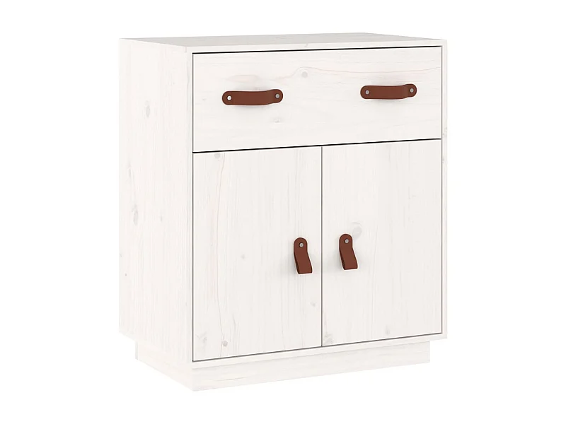 bahut commode armoire bois blanche 65.5 x 40 x 75 cm 02_0030381