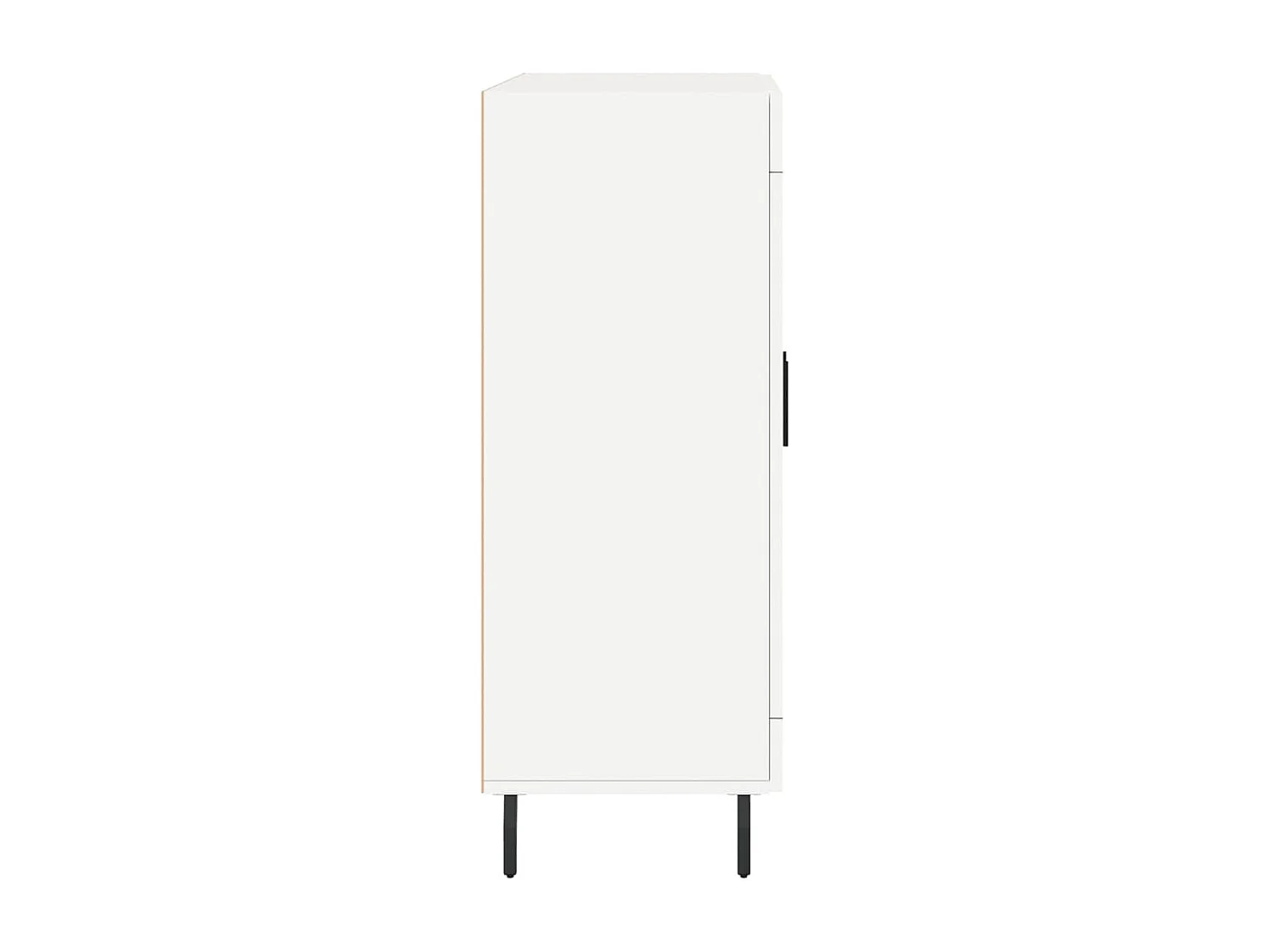 Buffet aparador cômoda armário unidade de armazenamento organizador cozinha sala sala 69,5 x 34 x 90 cm madeira trabalhada branca 02_0030446