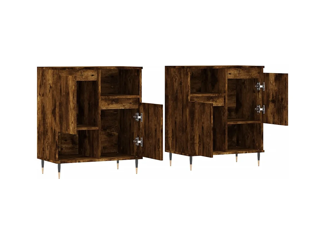 bahut commode armoire bois marron 120 x 35 x 70 cm 02_0036752