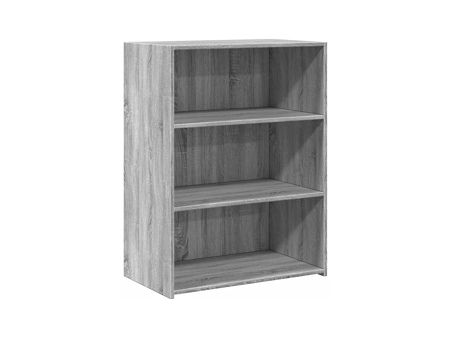 Credenza cassettiera cassettiera mobile contenitore organizer cucina soggiorno soggiorno Sonoma 70 x 41 x 93 cm derivati ​​del legno grigio 02_0036521