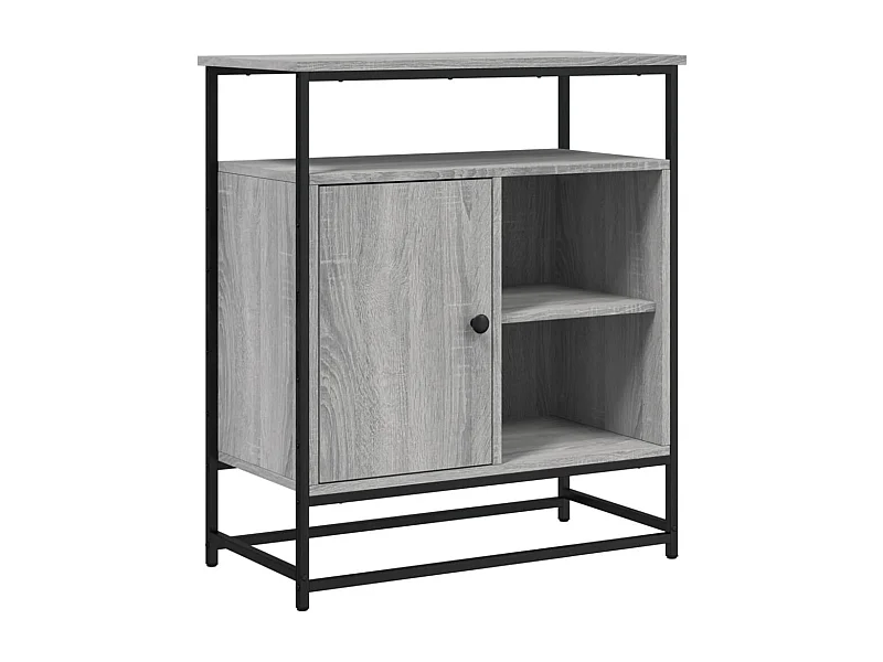 Credenza buffet cassettiera mobile contenitore organizer cucina soggiorno salonsonoma 69 x 35 x 80 cm pannelli compositi grigio 02_0036498