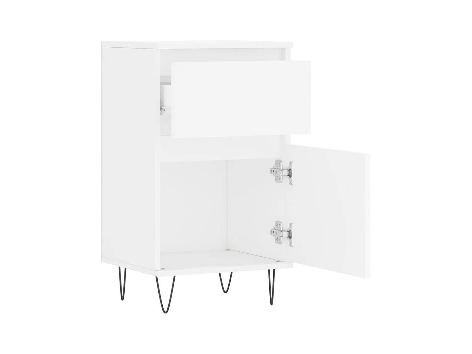 bahut commode armoire bois blanche 40 x 35 x 70 cm 02_0036660