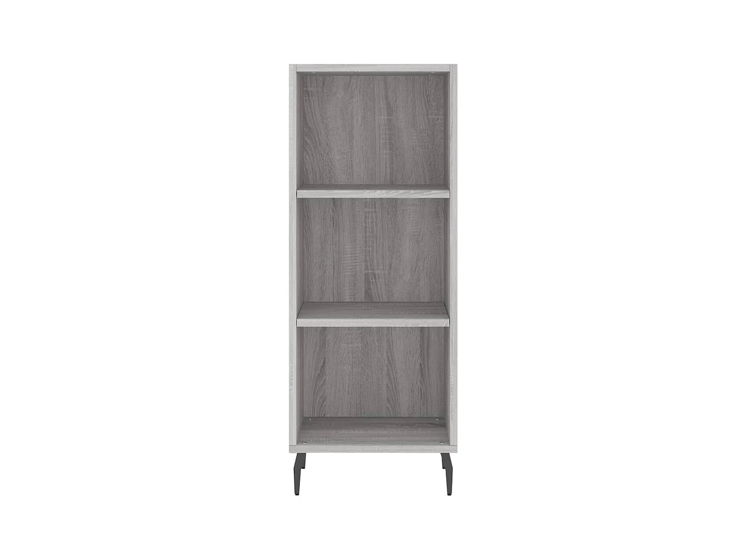 Aparador buffet cómoda armario unidad de almacenamiento organizador cocina salón salón Sonoma 34,5 x 32,5 x 90 cm madera contrachapada gris 02_0036295