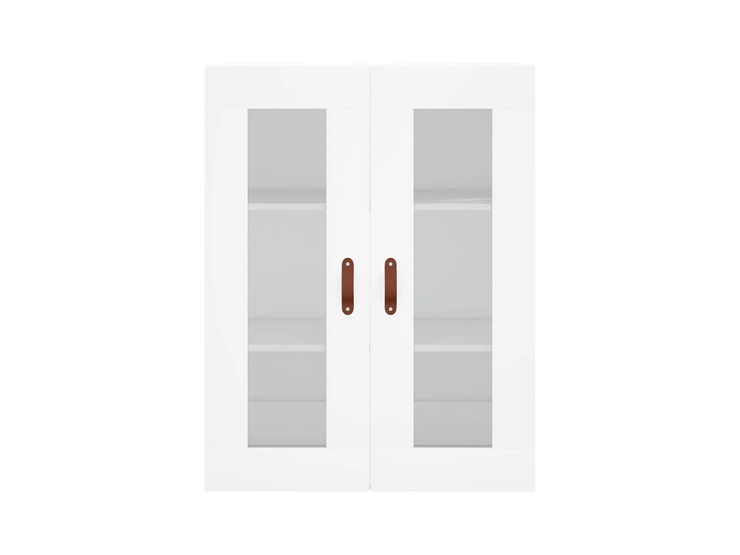 Aparador buffet cómoda armario mueble organizador cocina salón salón alto 69,5 x 34 x 180 cm madera contrachapada blanco 02_0032692