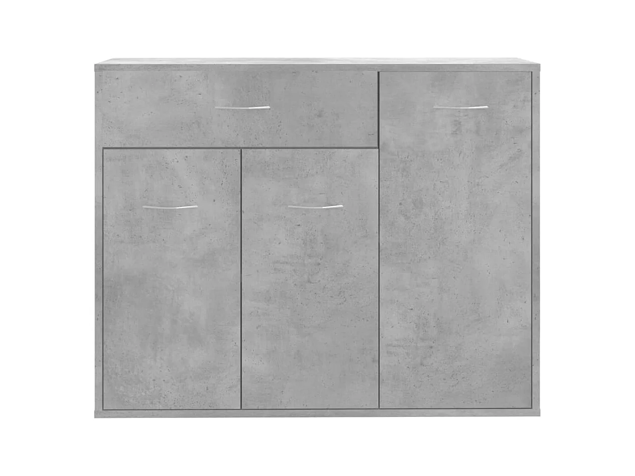 Aparador cômoda armário armário organizador cozinha sala sala 88 x 30 x 70 cm madeira trabalhada cinza 02_0032111