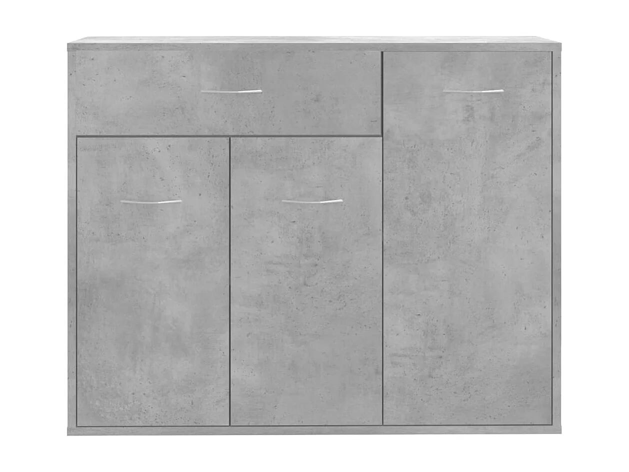 Aparador cômoda armário armário organizador cozinha sala sala 88 x 30 x 70 cm madeira trabalhada cinza 02_0032111