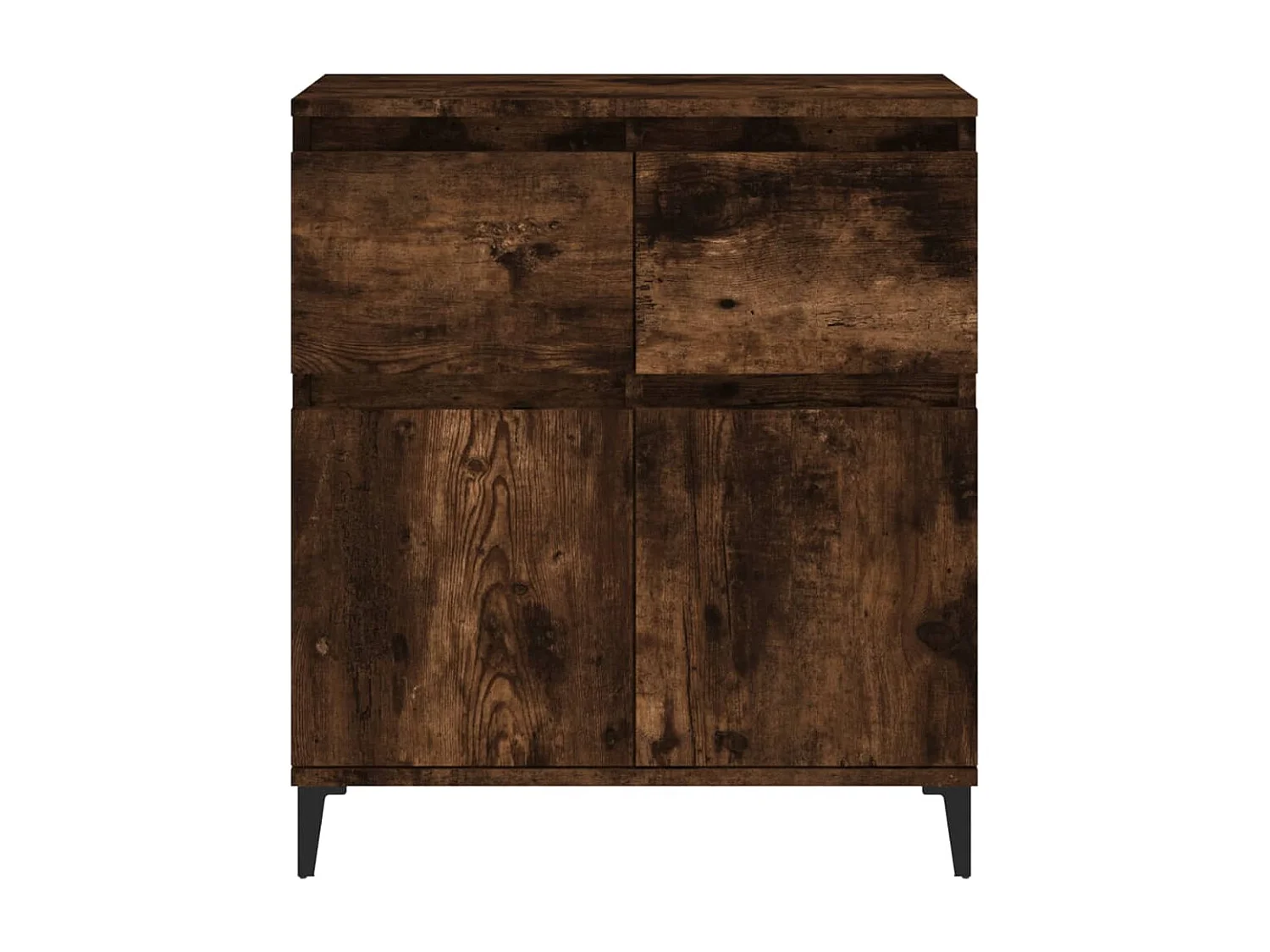 Credenza buffet cassettiera mobile contenitore organizer cucina soggiorno soggiorno 60 x 35 x 70 cm derivati ​​del legno marrone 02_0030982