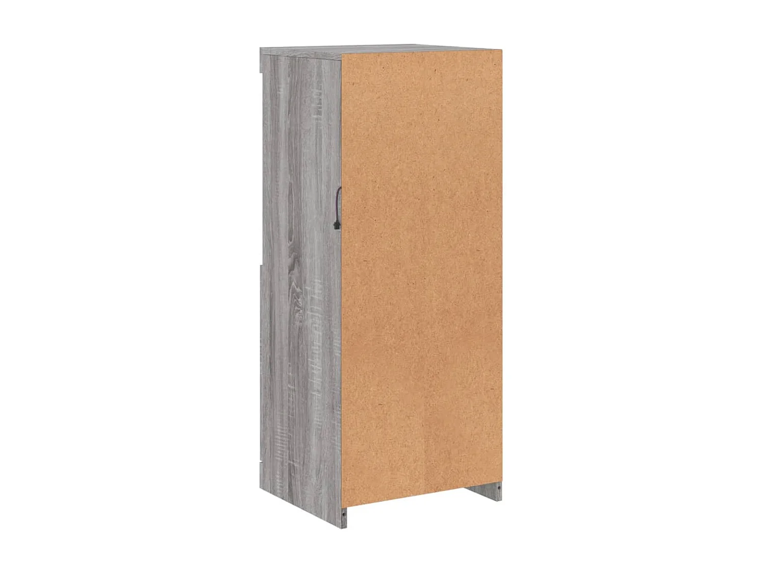 Aparador cómoda mueble almacenaje organizador cocina salón salón con luces LED sonoma 41 x 37 x 100 cm gris 02_0030074