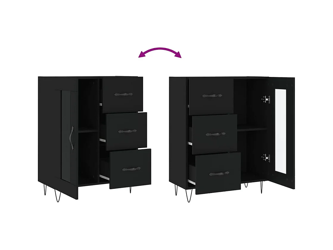 bahut commode armoire bois marron 69.5 x 34 x 90 cm 02_0036074