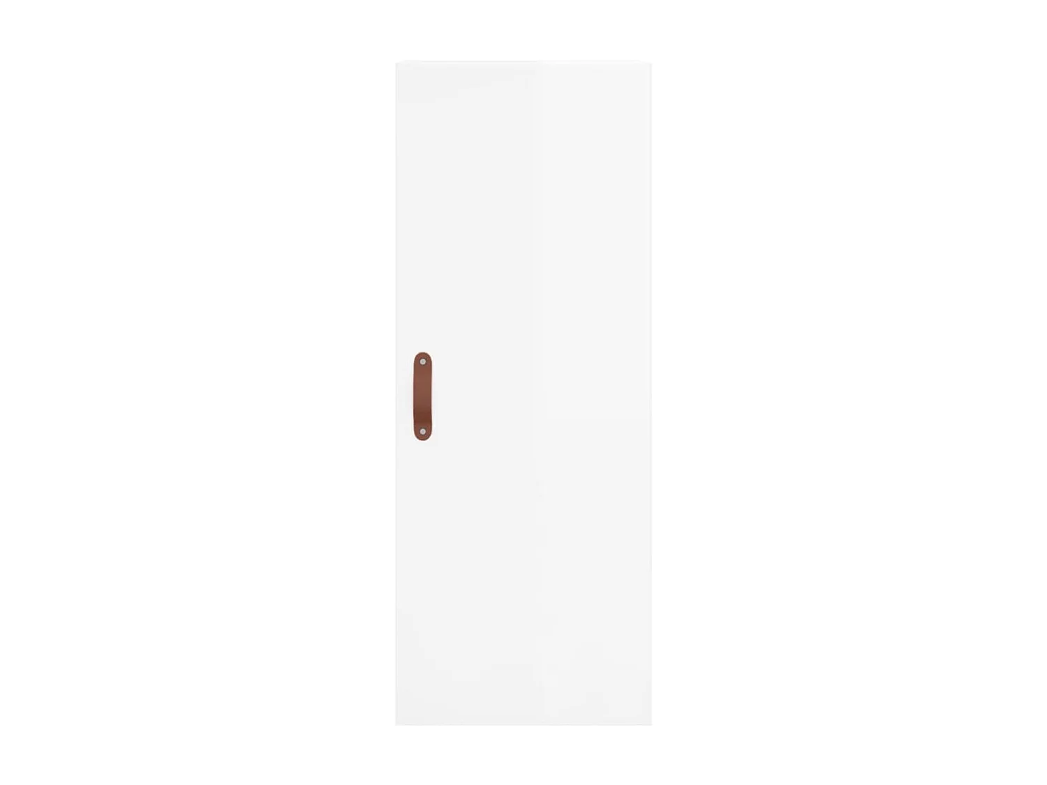 Credenza cassettiera cassettiera mobile contenitore organizer cucina soggiorno soggiorno lucido 34,5 x 34 x 180 cm derivati ​​del legno bianco 02_0032954