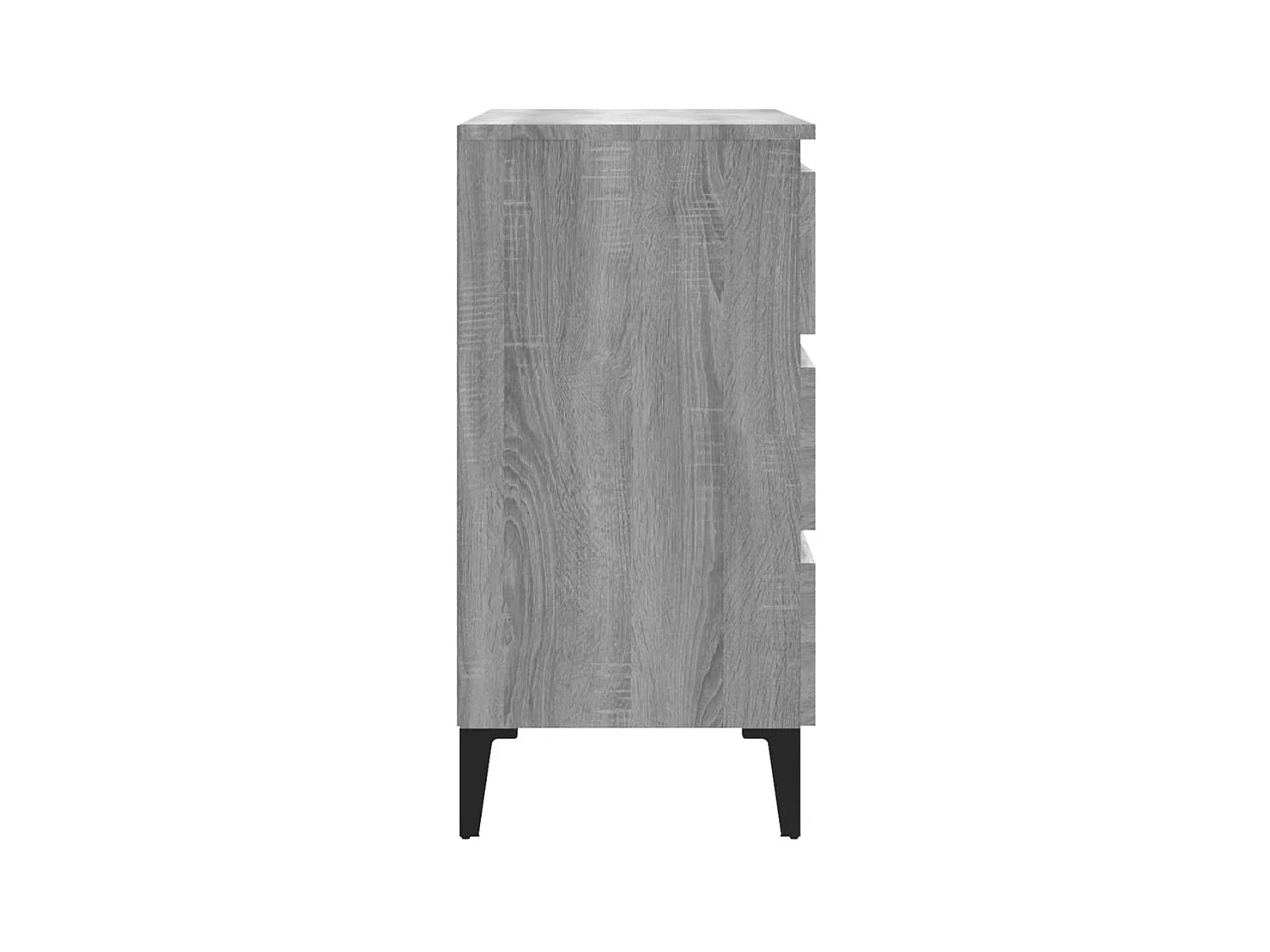 Aparador buffet cômoda armário organizador cozinha sala salonsonoma 60 x 35 x 69 cm madeira trabalhada cinza 02_0036392