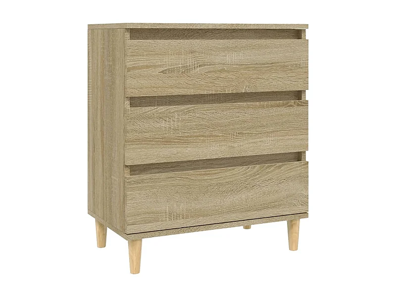 Credenza buffet cassettiera mobile contenitore organizer cucina soggiorno soggiorno Sonoma 60 x 35 x 70 cm derivati ​​del legno marrone 02_0031598