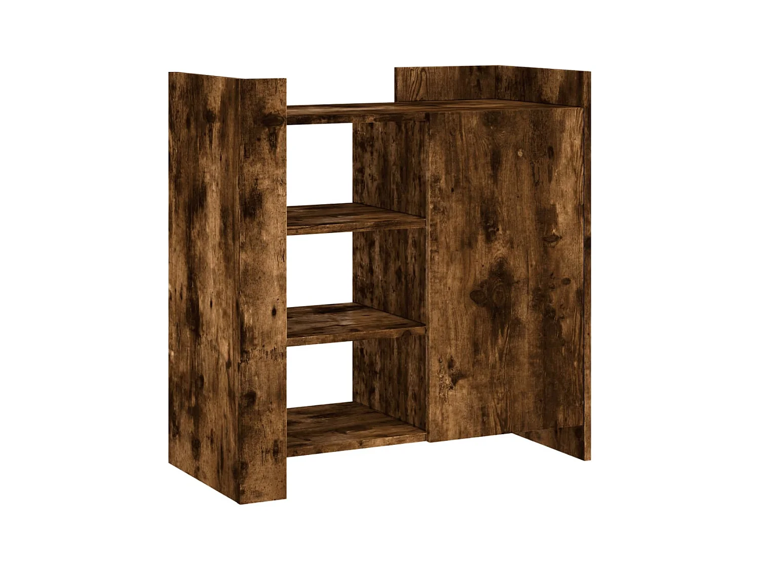 Credenza buffet cassettiera mobile contenitore organizer cucina soggiorno soggiorno 73,5 x 35 x 75 cm derivati ​​del legno marrone 02_0031097
