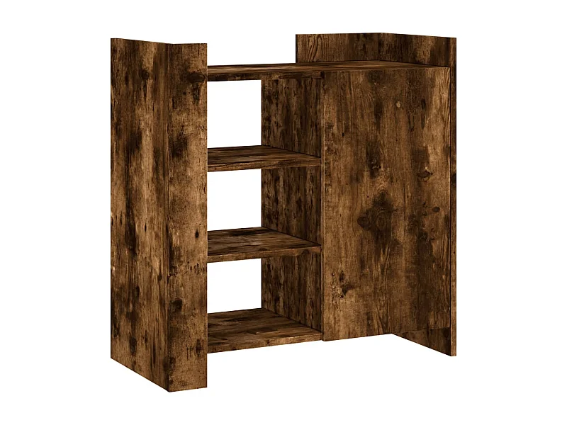 Credenza buffet cassettiera mobile contenitore organizer cucina soggiorno soggiorno 73,5 x 35 x 75 cm derivati ​​del legno marrone 02_0031097