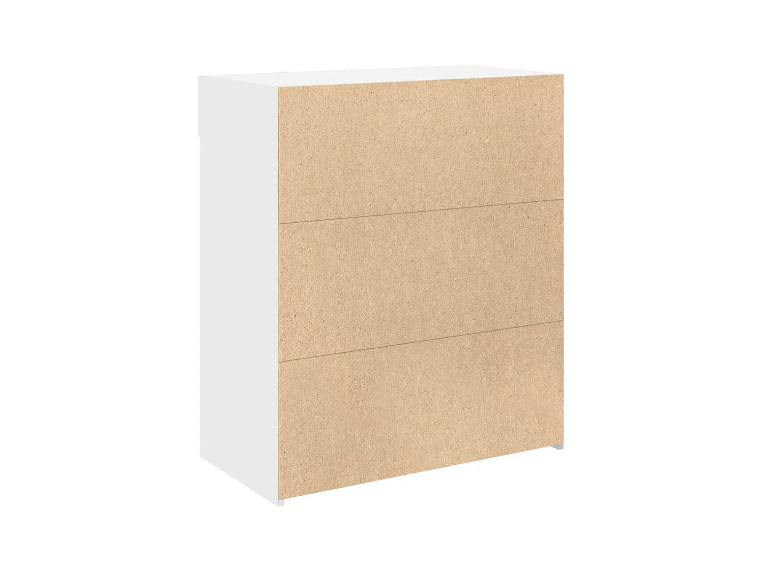 Credenza buffet cassettiera mobile contenitore organizer cucina soggiorno soggiorno 80 x 42,5 x 93 cm derivati ​​del legno bianco 02_0030520