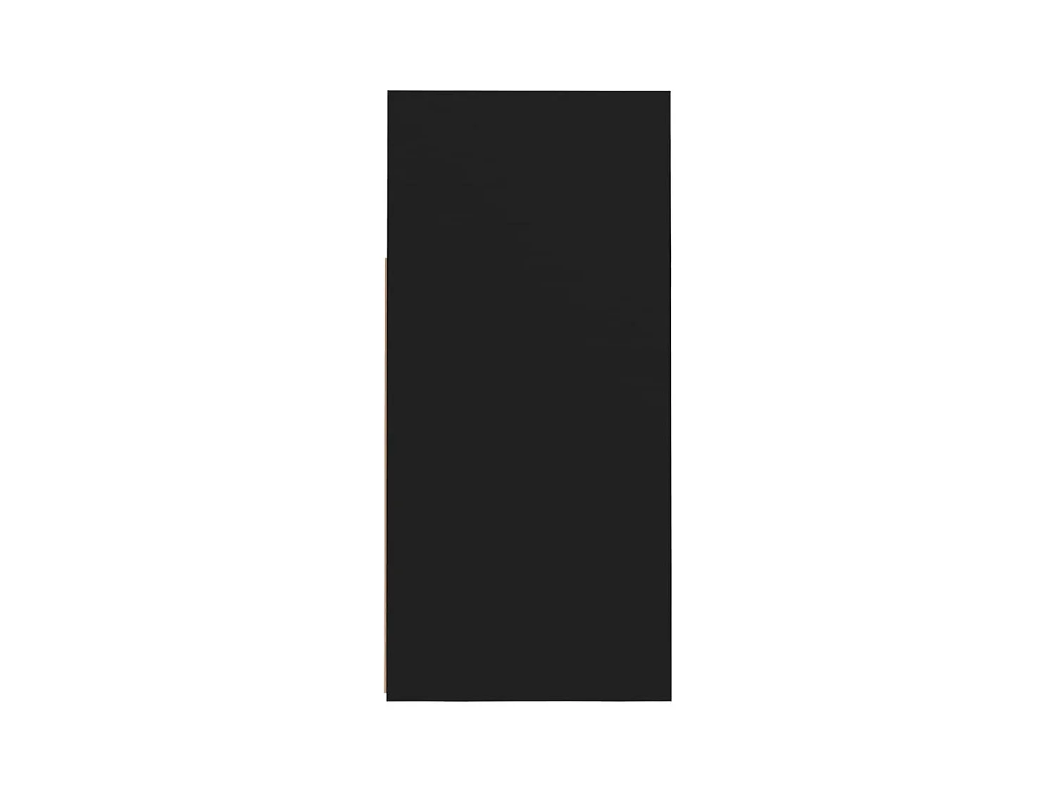 Credenza buffet cassettiera mobile contenitore organizer cucina soggiorno soggiorno con luci a LED 80 x 35 x 75 cm nero 02_0030044