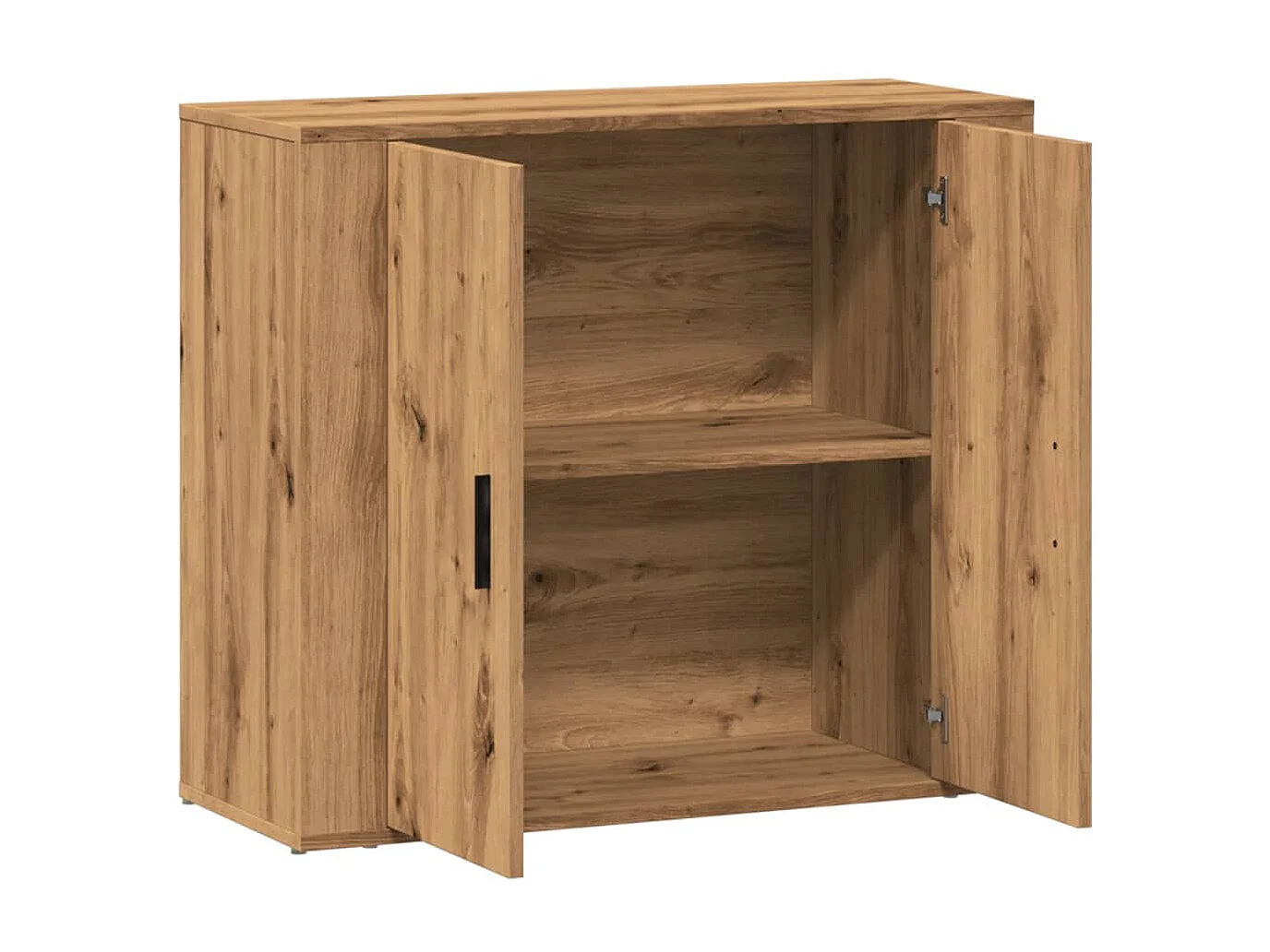 Aparador cómoda cómoda armario unidad de almacenamiento organizador cocina salón sala de manualidades 80 x 33 x 70 cm madera contrachapada marrón 02_0030822