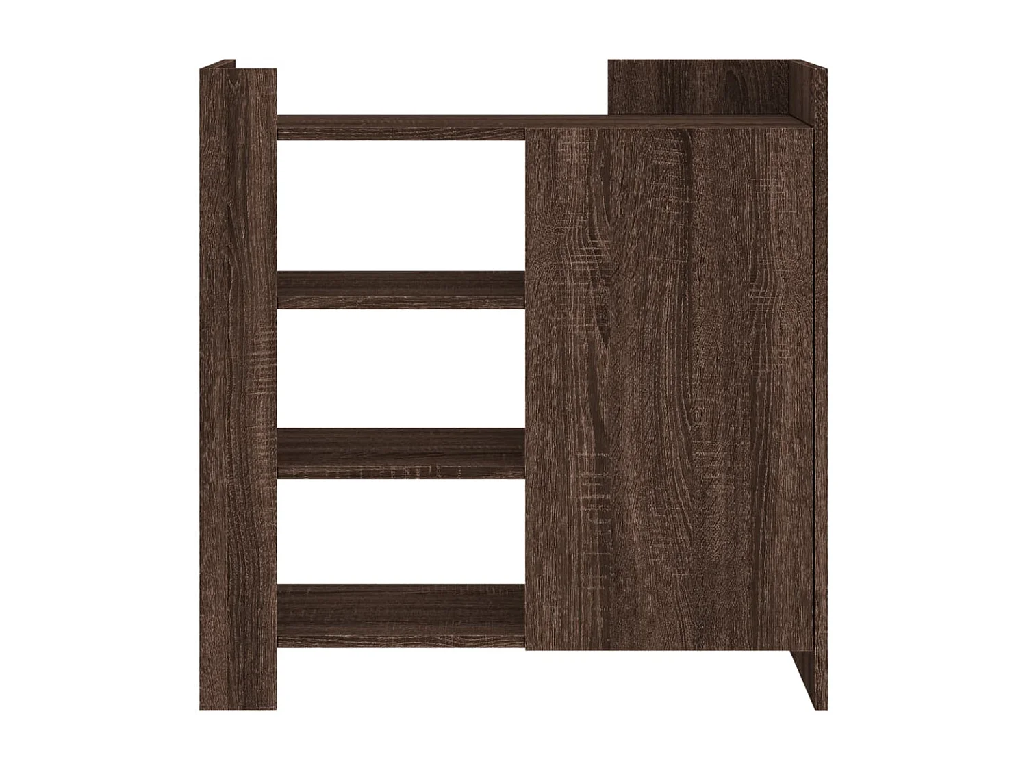 Aparador buffet cómoda mueble mueble de almacenaje organizador cocina salón salón 73,5 x 35 x 75 cm madera contrachapada marrón 02_0031415