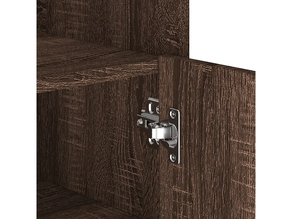 Aparador buffet cómoda mueble mueble de almacenaje organizador cocina salón salón 73,5 x 35 x 75 cm madera contrachapada marrón 02_0031415