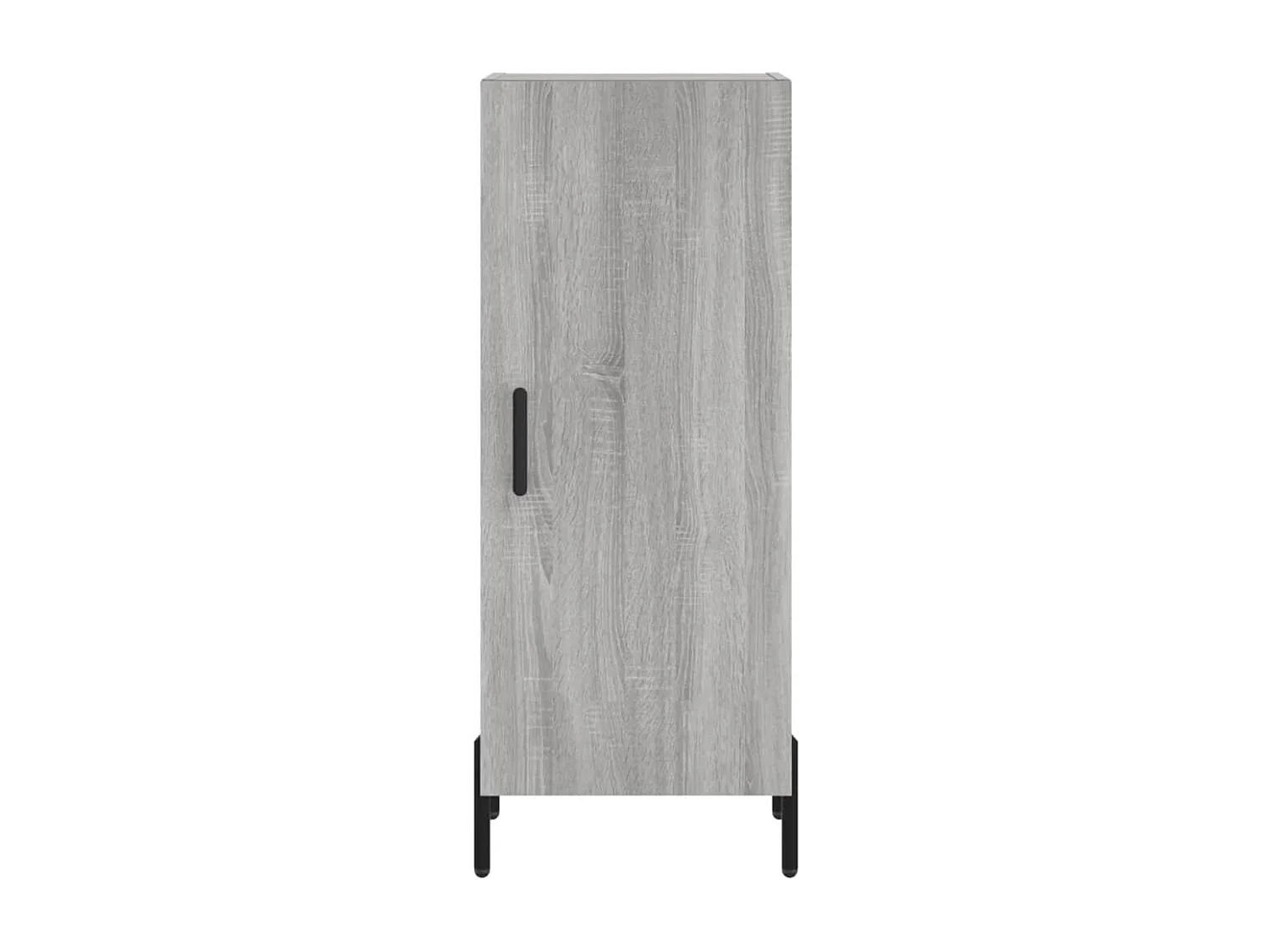 Aparador buffet cômoda armário organizador cozinha sala sala Sonoma 34,5 x 34 x 90 cm madeira trabalhada cinza 02_0036319