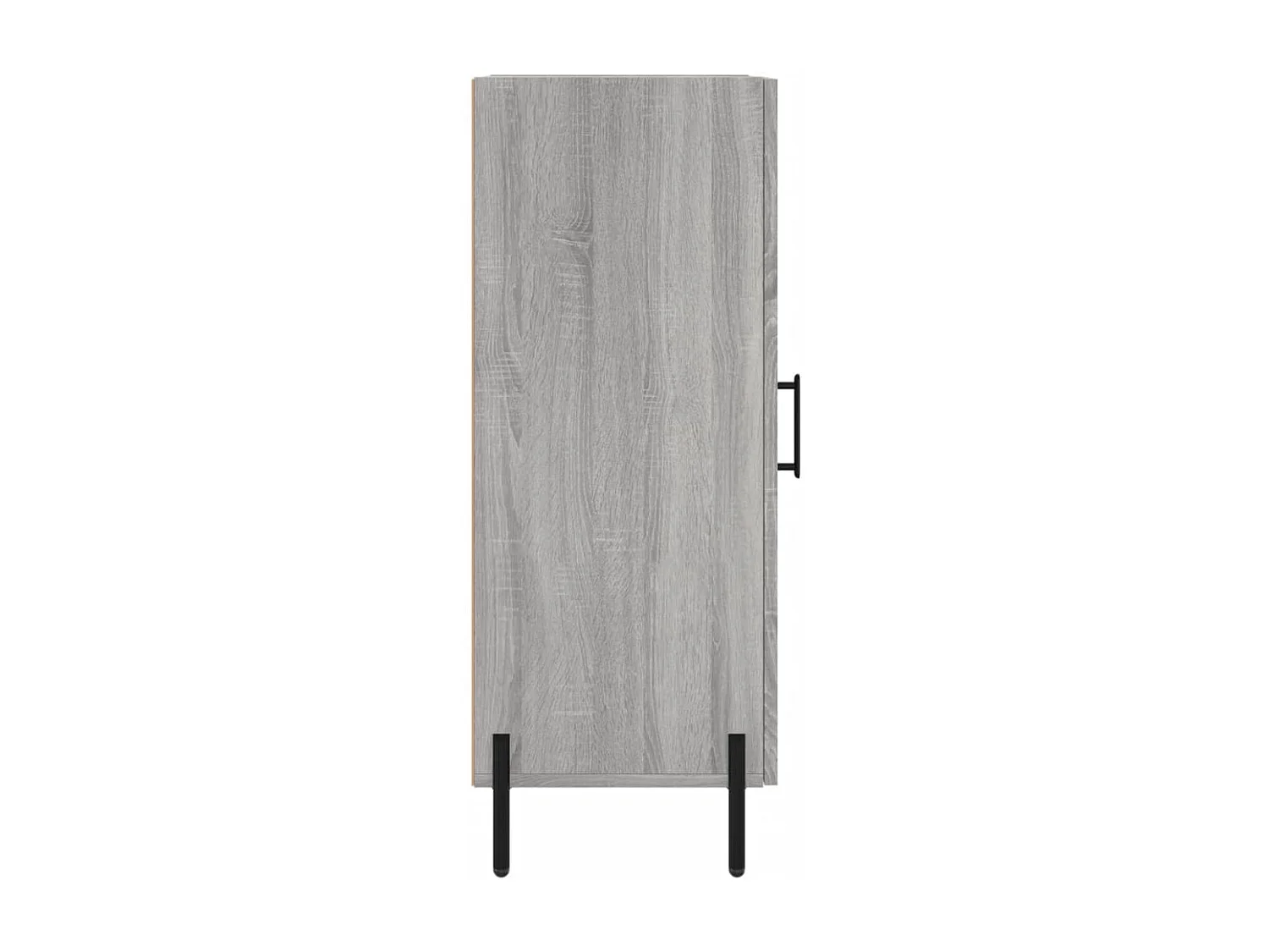 Aparador buffet cômoda armário organizador cozinha sala sala Sonoma 34,5 x 34 x 90 cm madeira trabalhada cinza 02_0036319
