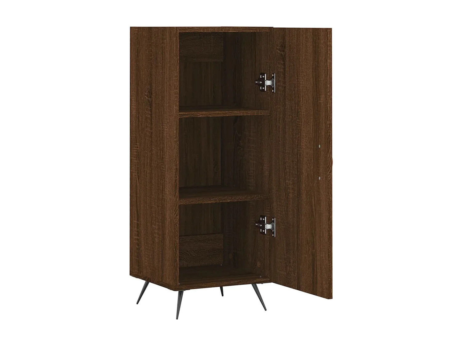 Aparador cômoda armário armário organizador cozinha sala sala 34,5 x 34 x 90 cm madeira trabalhada marrom 02_0031203