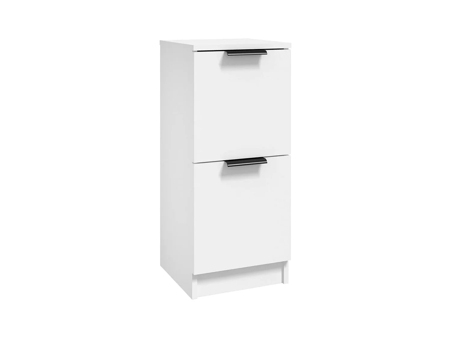 Buffet aparador cômoda armário unidade de armazenamento organizador cozinha sala sala 30 x 30 x 70 cm madeira trabalhada branca 02_0030220