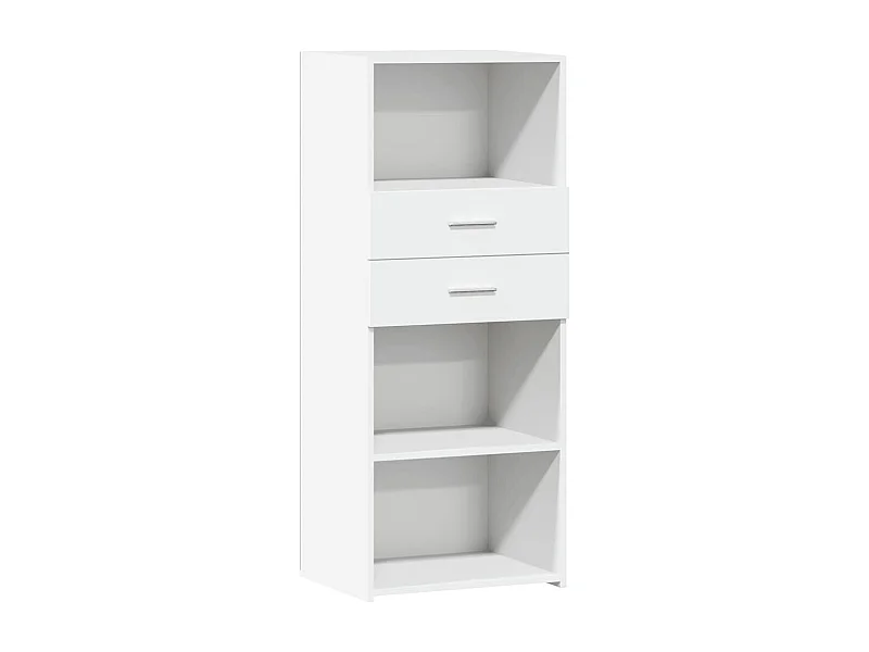 bahut commode armoire bois blanche 50 x 42.5 x 124 cm 02_0032460