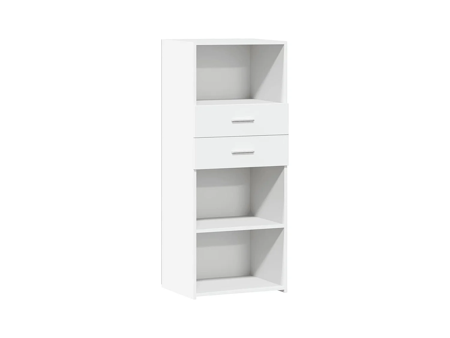 bahut commode armoire bois blanche 50 x 42.5 x 124 cm 02_0032460