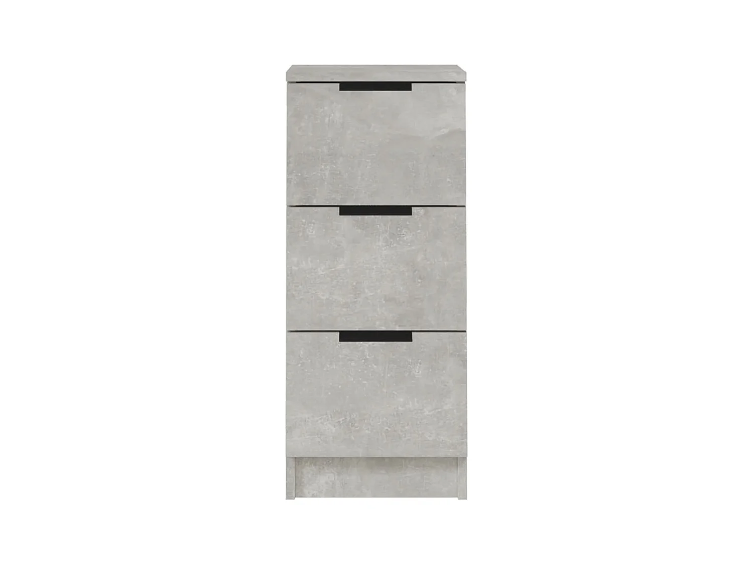 Aparador buffet cómoda mueble mueble de almacenamiento organizador cocina salón salón 30 x 30 x 70 cm madera contrachapada gris 02_0031860