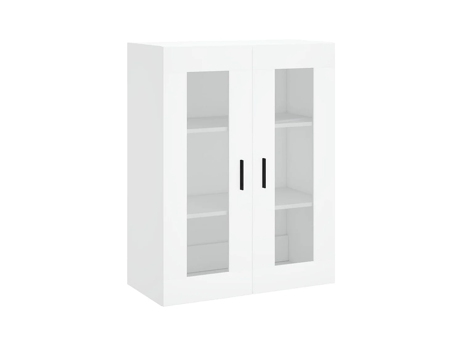 Buffet credenza cassettiera mobile contenitore organizer cucina soggiorno soggiorno alto 69,5 x 34 x 180 cm derivati ​​del legno bianco 02_0032568