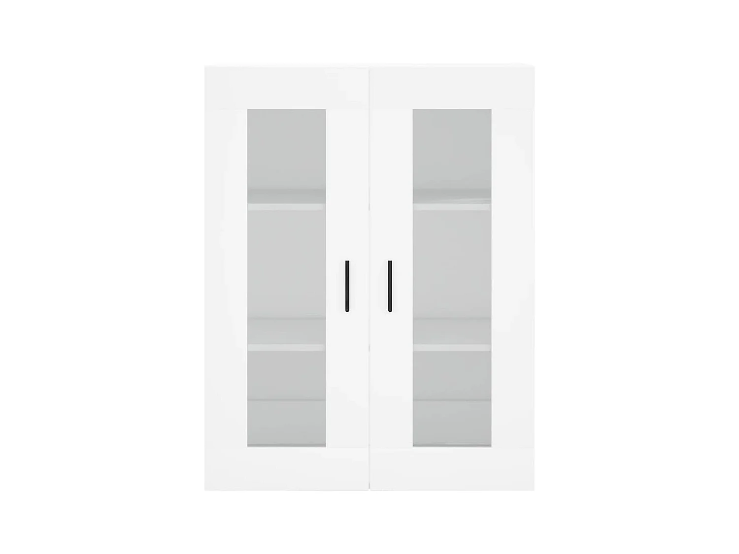 Buffet credenza cassettiera mobile contenitore organizer cucina soggiorno soggiorno alto 69,5 x 34 x 180 cm derivati ​​del legno bianco 02_0032568