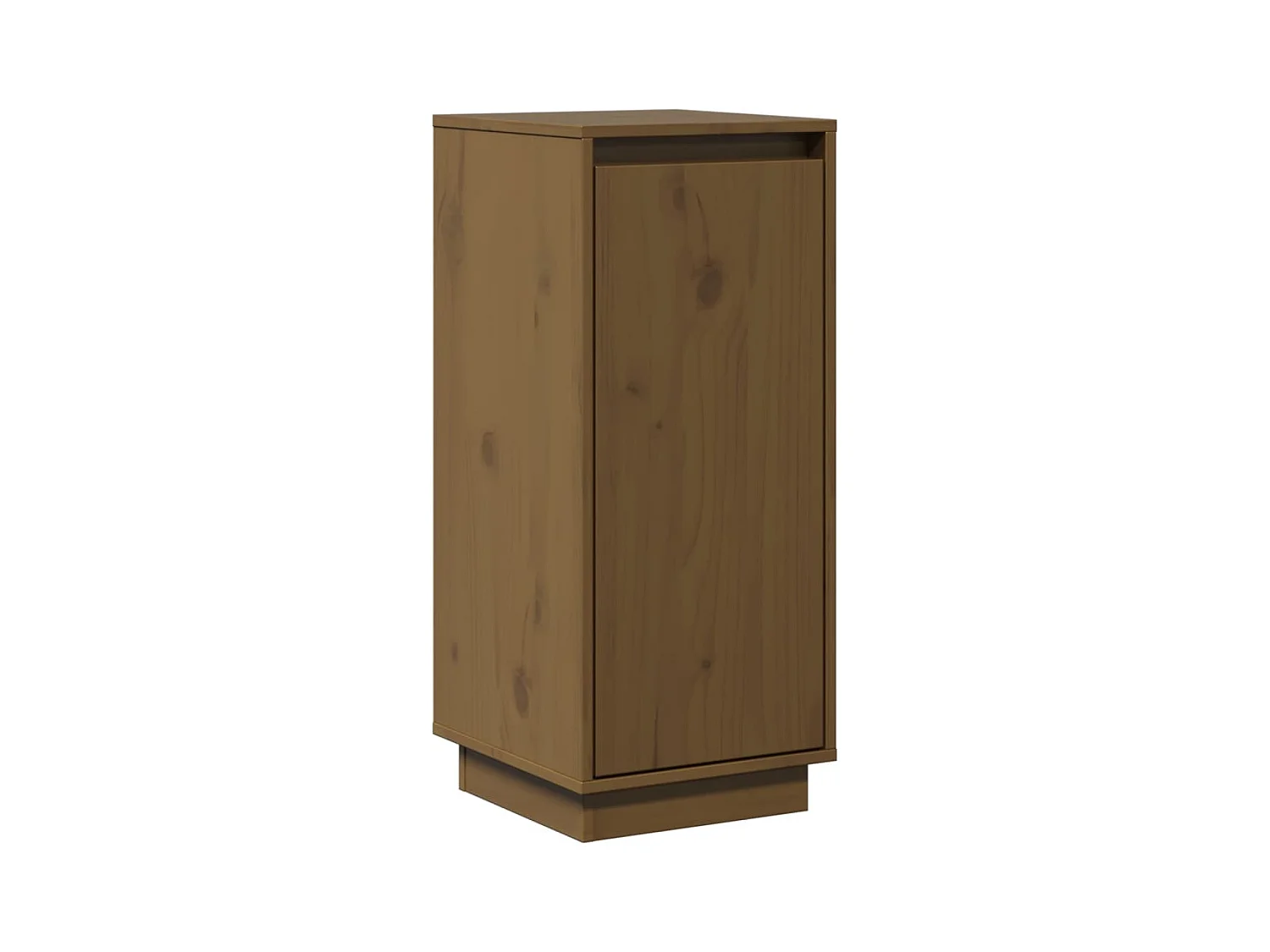 Aparador buffet cómoda armario unidad de almacenamiento organizador cocina salón salón juego de 2 31,5 x 34 x 75 cm madera maciza de pino marrón 02_0036884