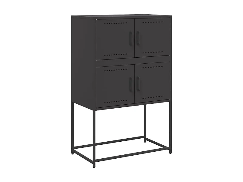 bahut commode armoire noire 68.5 x 38.5 x 107 cm 02_0036016